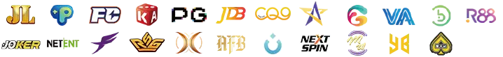 WHALEJL online casino providers page featuring multiple gaming partners and game categories