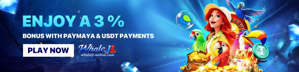WHALEJL promotional offer banner featuring special rewards and limited time incentives