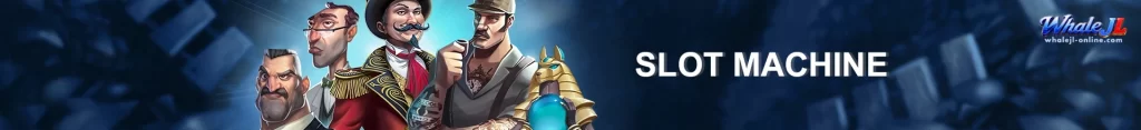 WHALEJL slots game lobby featuring popular casino machines